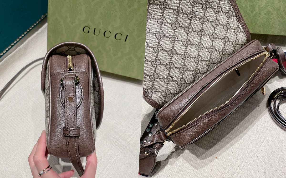 GUCCI ophidia隱藏版老花郵差包