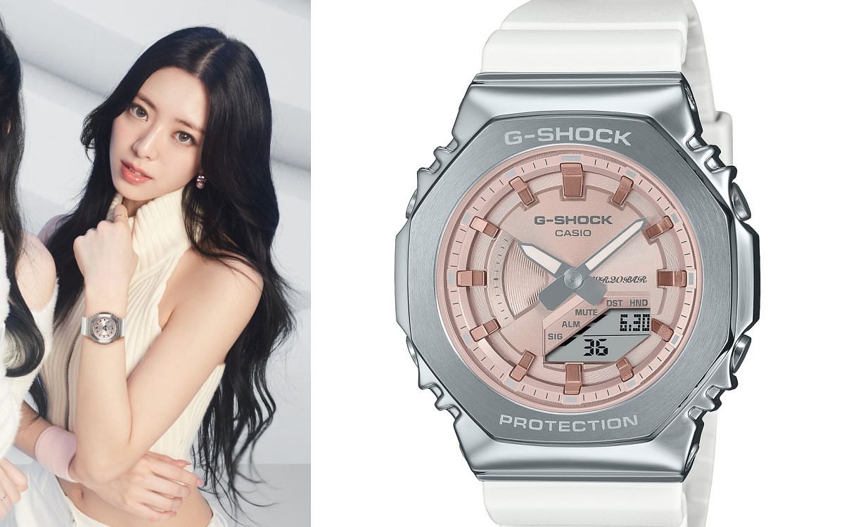 CASIO發布G-SHOCK全新金屬閃亮錶盤對錶！ITZY配戴展現濃厚冬日節日氣息