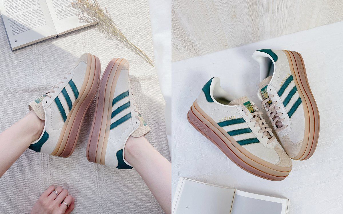 10款2024女生球鞋推薦adidas Originals GAZELLE BOLD