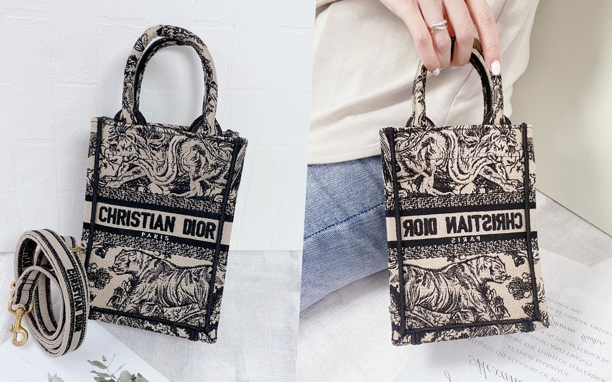 迷你 DIOR BOOK TOTE 手機袋