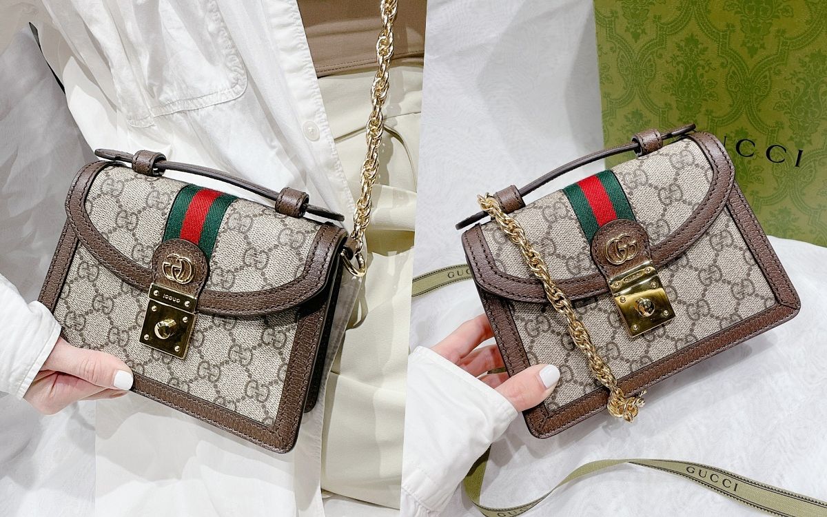 GUCCI Ophidia GG mini shoulder bag