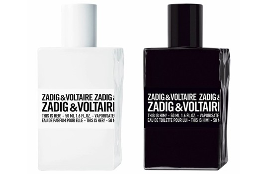 Zadig & Voltaire雅緻、隨興又青春洋溢，搖滾戀人男女對香誕生，白女香