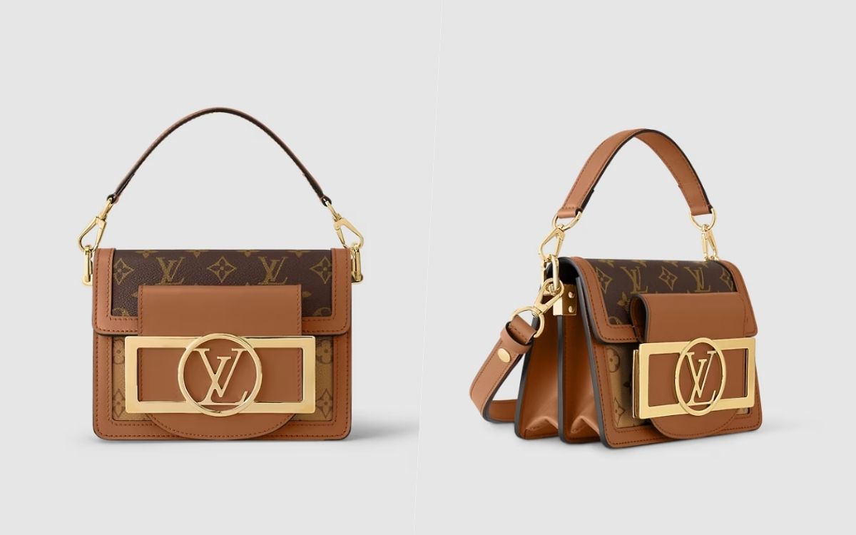 Louis Vuitton Dauphine Capitale Monogram and Monogram Reverse in